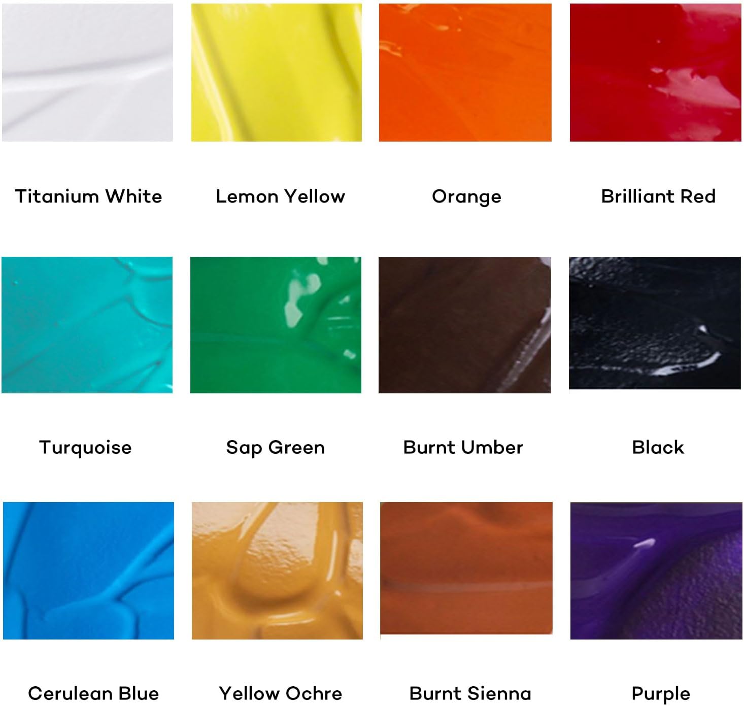 Mont Marte Signature Basic Color Acrylic Paint Set